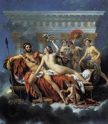 Mars wird von Venus und den drei Grazien entwaffnet